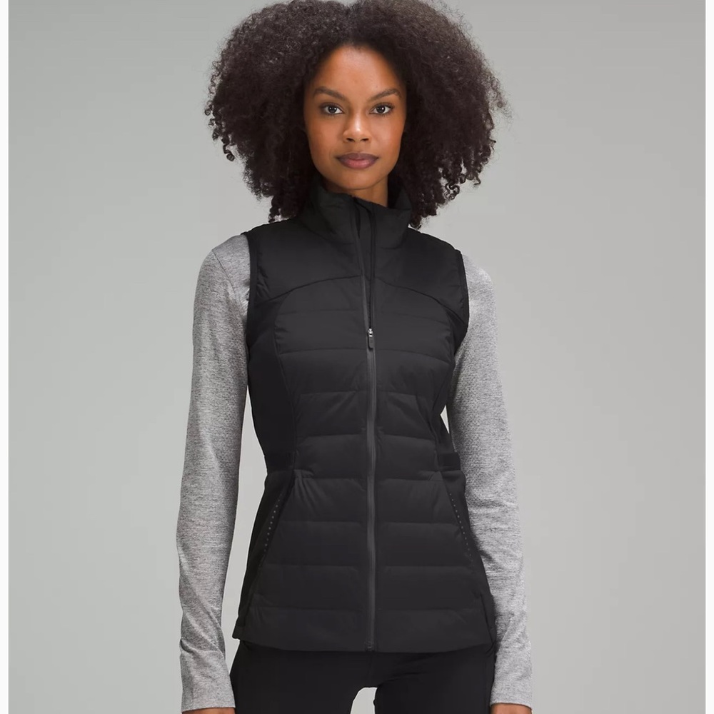 Down For It All Lululemon Vest Black size 6/ small